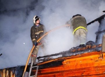 Пожар в муниципальном образовании г. Саяногорск
