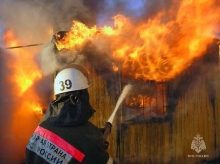 Пожар в муниципальном образовании г. Саяногорск