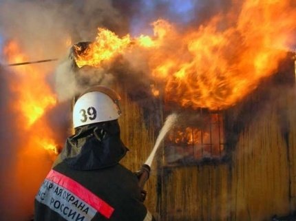 Пожар в муниципальном образовании г. Саяногорск